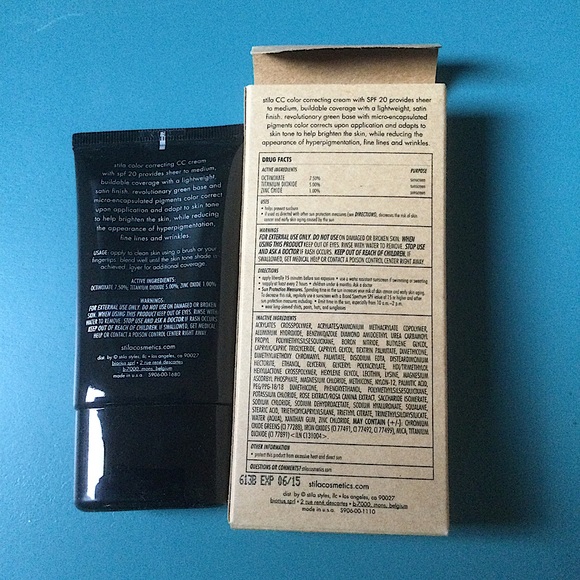 Stila CC Cream Fair 01, SPF 20 color correcting - Picture 8 of 14